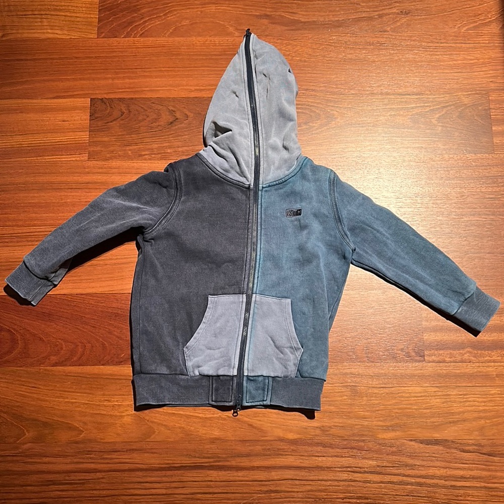 Kith boys full zip hoodie